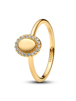 Pandora Gravierbarer Ovaler Strahlenkranz Ring Pandora Gravierbarer Ovaler Strahlenkranz Ring