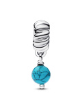Pandora Turquoise Coloured Dangle Charm