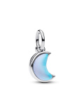 Pandora Sparkling Crescent Moon Dangle Charm
