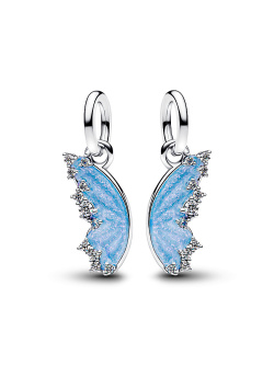 Pandora Sparkling Splittable Butterfly Dangle Charm Pandora Sparkling Splittable Butterfly Dangle Charm
