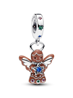 Pandora Gingerbread Angel Dangle Charm Pandora Gingerbread Angel Dangle Charm
