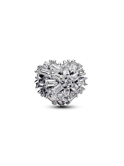 Pandora Sparkling Heart Charm