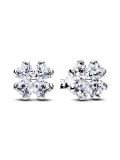 Pandora Sparkling Lucky Clover Stud Earrings