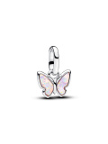 Pink Butterfly Mini Dangle Charm