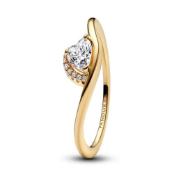 Wavy Heart Ring