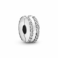 Pandora Clip Double Lined Pavé