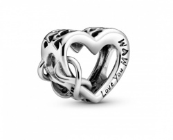 Pandora Charm Heart and Infinity