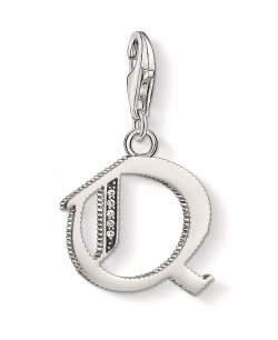 Thomas Sabo Charm Club Buchstabe Q mit Zirkonias