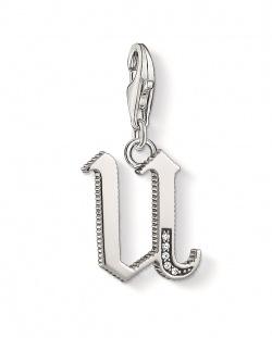 Thomas Sabo Charm Club Buchstabe U mit Zirkonias