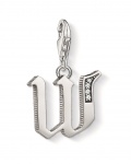 Thomas Sabo Charm Club Buchstabe W mit Zirkonias