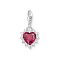 Thomas Sabo As We Love Charm-Anhänger Herz mit rotem Stein