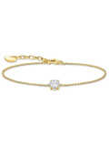 Thomas Sabo Armband mit weissem Zirkonia vegoldet