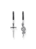 Thomas Sabo Creolen Schlange und Schwert