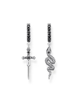 Thomas Sabo Creolen Schlange und Schwert