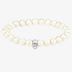 Thomas Sabo As We Love  Freshwater Pearl Silver Bracelet