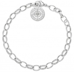 Thomas Sabo Charm Club Armband mit Diamanten in Silber 925