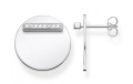 Thomas Sabo Ohrstecker Together Coin Silber