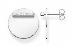 Thomas Sabo Ohrstecker Together Coin Silber
