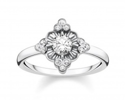 Thomas Sabo Glam & Soul Ring Royalty Weiss