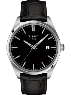 Tissot PR 100 Quarz Leder / Schwarz