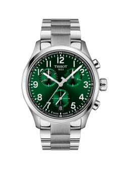 Tissot Chrono L Grün/ Silber