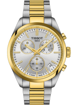 Tissot PR 100 Chronograph 40mm Bicolor