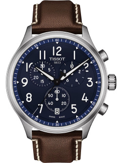 Tissot Chrono XL Vintage Blau / Braun
