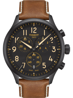 Tissot Chrono XL Vintage Schwarz / Braun