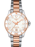 Tissot Seatar 1000 Quarz 36mm Rosé / Silber
