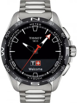 Tissot T-Touch Connect Solar Smartwatch mit Titanarmband Tissot T-Touch Connect Solar Smartwatch mit Titanarmband