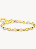 Charm Armband Klassisch Vergoldet