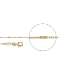 Der Kettenmacher Ankerkette Gold Diamantiert Mix