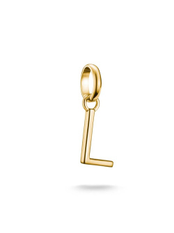 Thomas Sabo Charm-Anhänger Buchstabe L Connect vergoldet