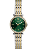 Fossil Carlie Mini Bicolor / Grün