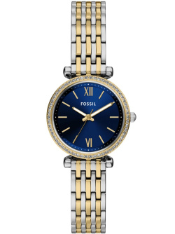 Fossil Carlie Mini Bicolor / Blau Fossil Carlie Mini Bicolor / Blau