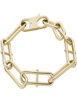 Fossil Bracelet Heritage D-Link Gold Fossil Bracelet Heritage D-Link Gold