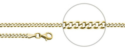 Der Kettenmacher Panzer Armband Goldig