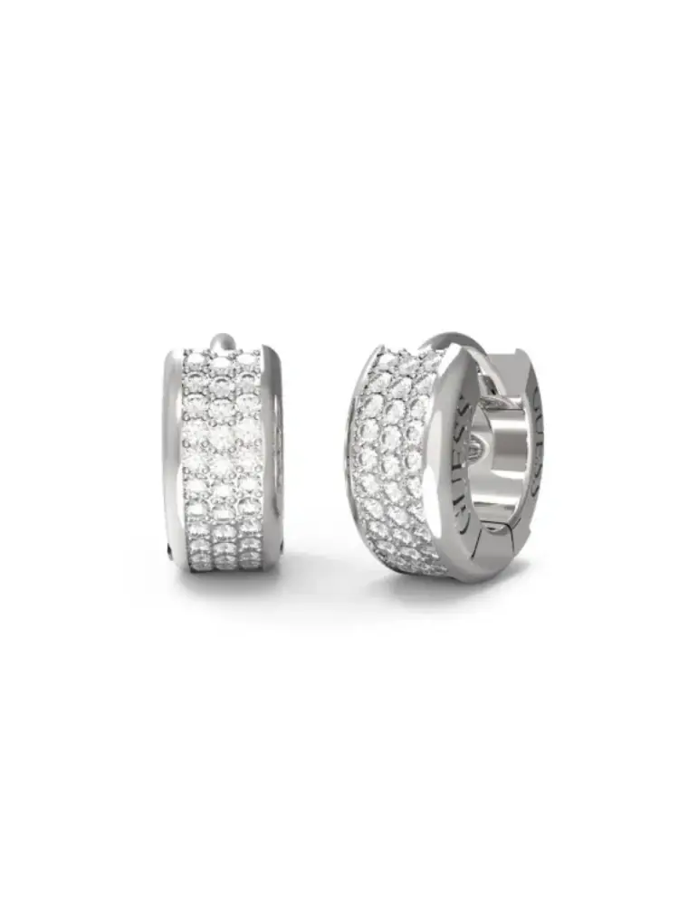 Guess Creolen Stylish Silber